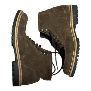 L’INTERVALLE Suede Ankle Boots